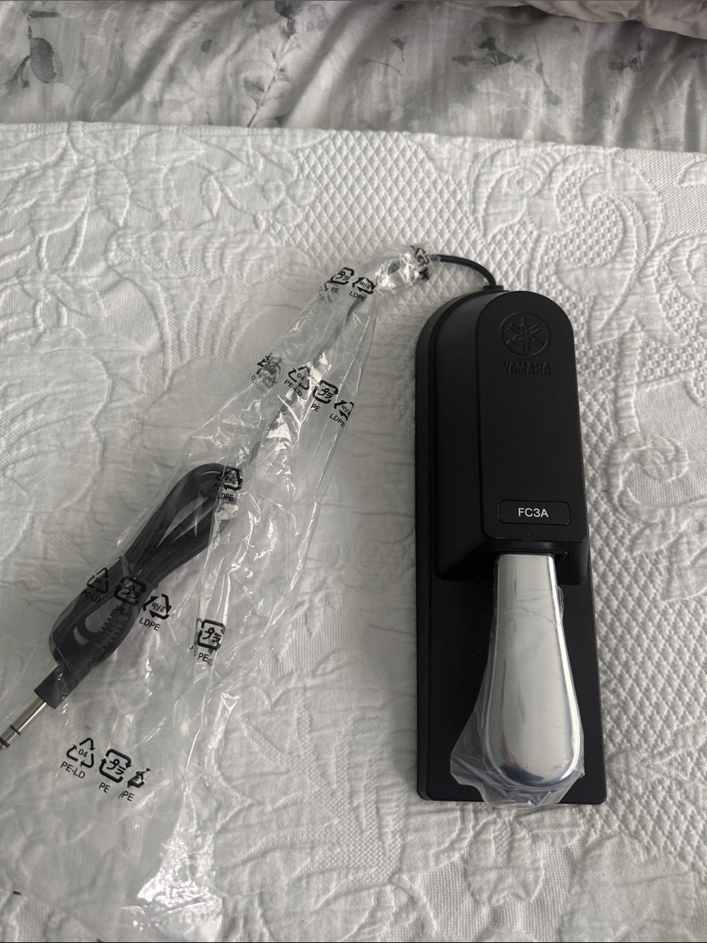 Yamaha FC3A Sustain Pedal in Black and Silver